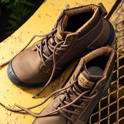 Factory direct high-top men’s protective work boots