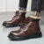 Factory direct men’s genuine leather boots autumn winter