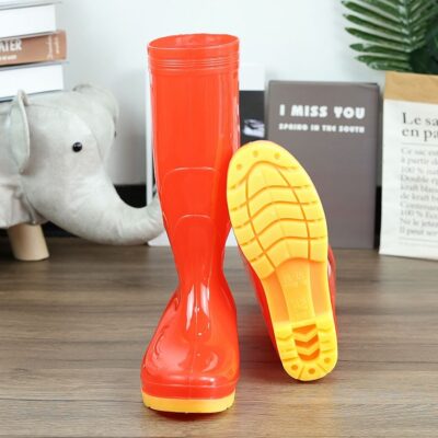Breathable slip-resistant waterproof outdoor rain boots