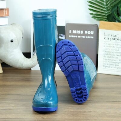Breathable slip-resistant waterproof outdoor rain boots