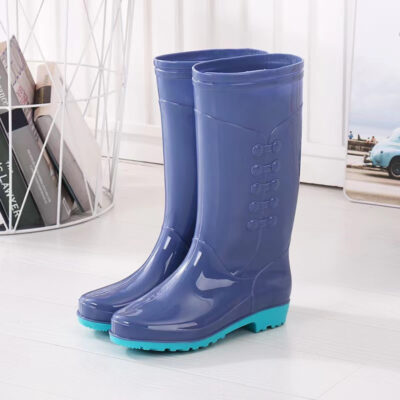 Breathable slip-resistant waterproof outdoor rain boots