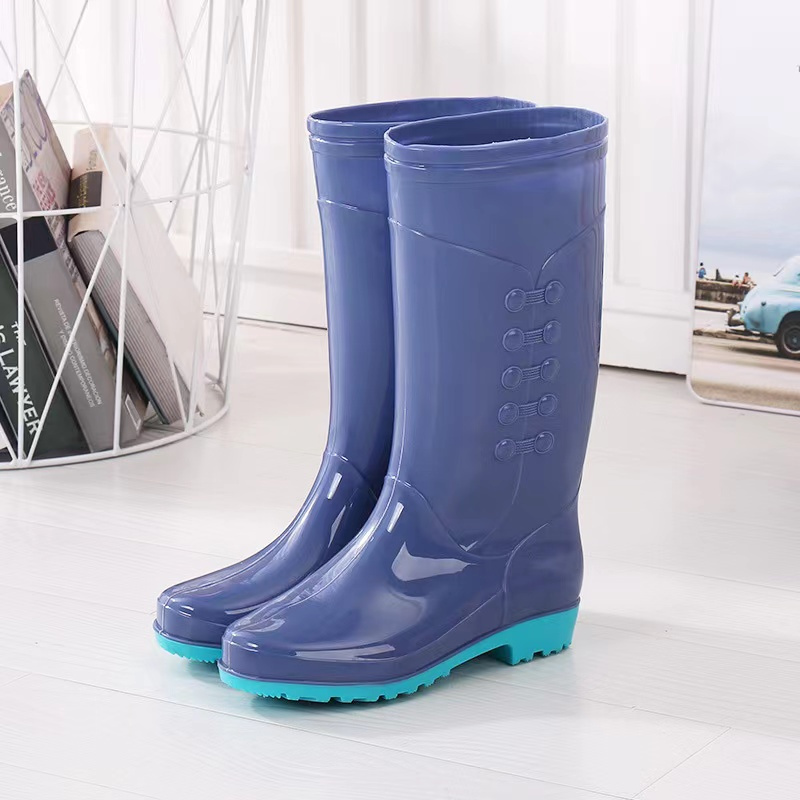Breathable slip-resistant waterproof outdoor rain boots