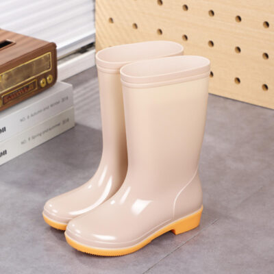 Durable simple women’s rain boots bulk orders