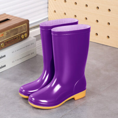 Durable simple women’s rain boots bulk orders
