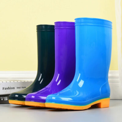 Durable simple women’s rain boots bulk orders