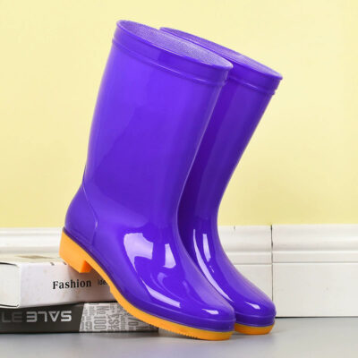 Durable simple women’s rain boots bulk orders