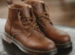 Men’s vintage leather boots wholesale classic style