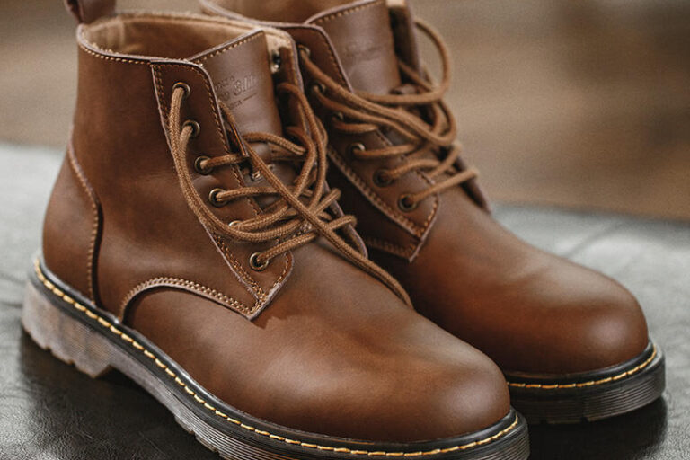 Men’s vintage leather boots wholesale classic style