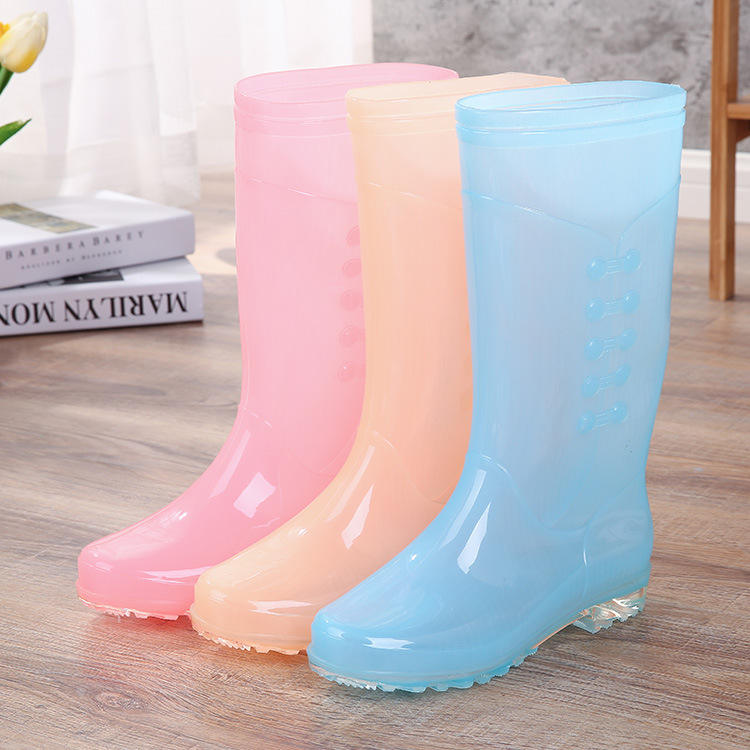 Custom colorful waterproof rain boots (3) Custom candy color waterproof rain boots stylish design
