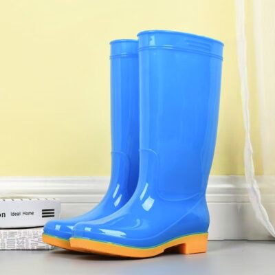 Waterproof slip-resistant outdoor adult rain boots