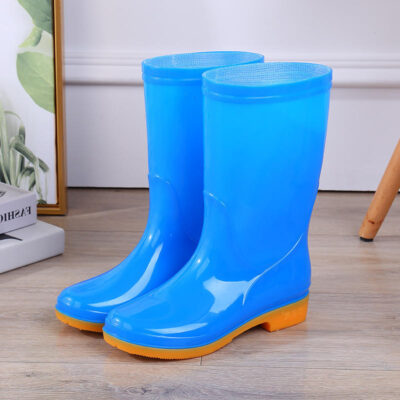 Waterproof slip-resistant outdoor adult rain boots