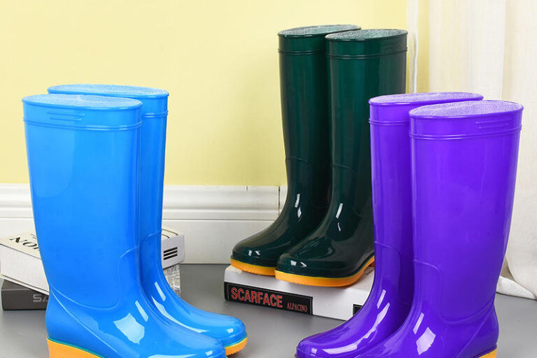 Waterproof slip-resistant outdoor adult rain boots