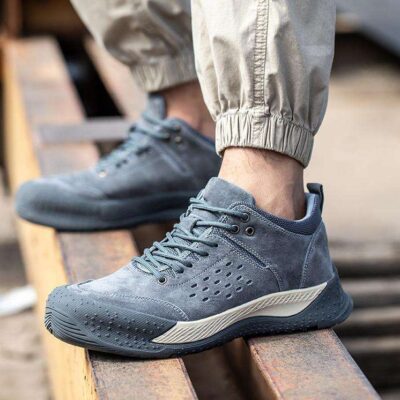 Men’s waterproof oil-resistant safety boots wholesale