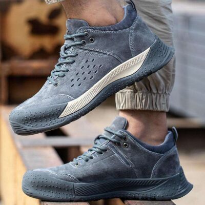 Men’s waterproof oil-resistant safety boots wholesale