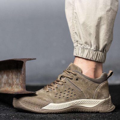 Men’s waterproof oil-resistant safety boots wholesale