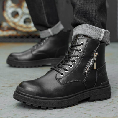 Stylish men’s safety work boots supplier