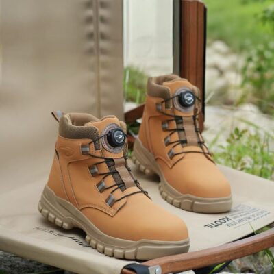 High-quality breathable industrial work boots manufacturer