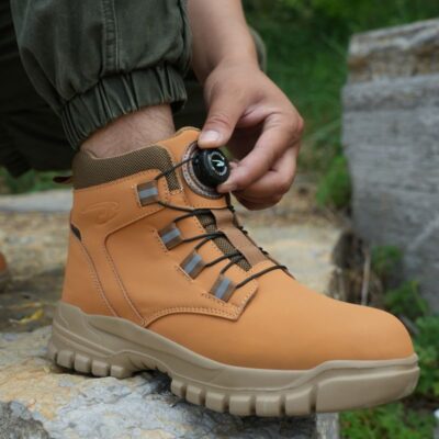 High-quality breathable industrial work boots manufacturer