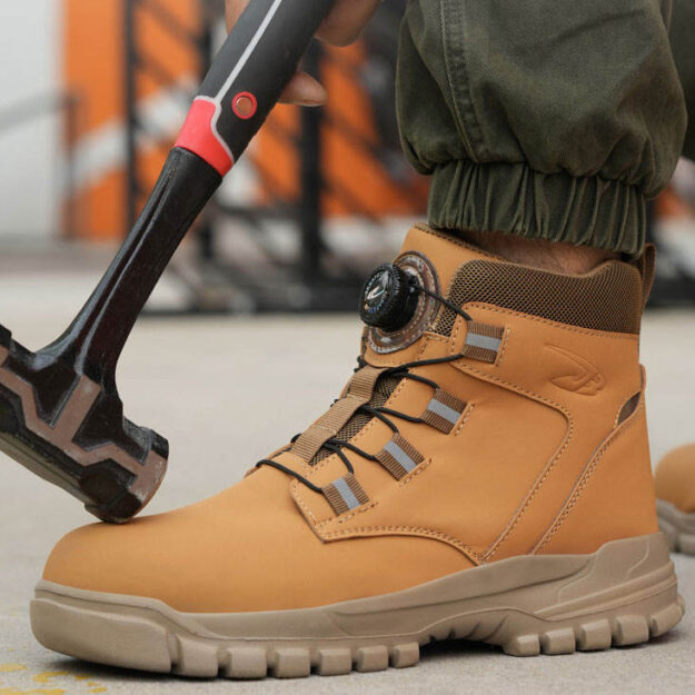 High-quality breathable industrial work boots manufacturer