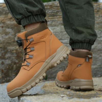High-quality breathable industrial work boots manufacturer