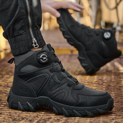 Factory direct anti-puncture slip-resistant men’s work boots