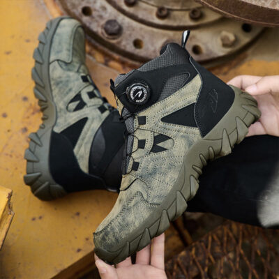 Factory direct anti-puncture slip-resistant men’s work boots