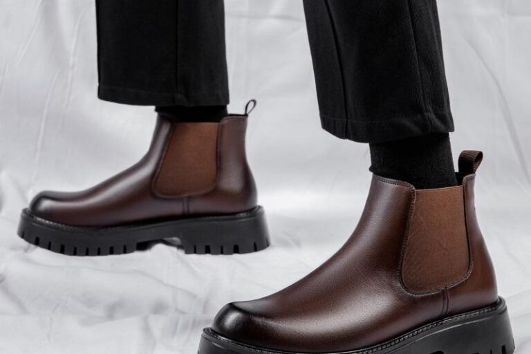 High-quality men’s winter leather boots manufacturer