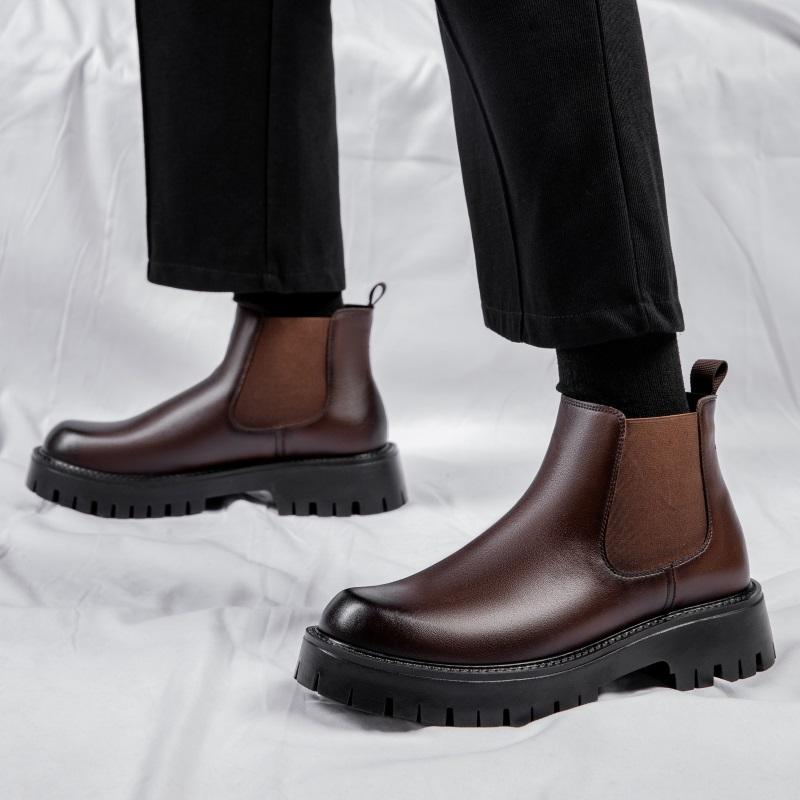 High-quality men’s winter leather boots manufacturer