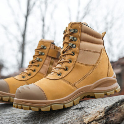 Factory direct high-top men’s safety boots