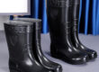Durable men’s work rain boots factory direct supply