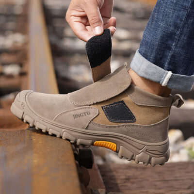 Custom stylish safety boots new design