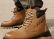 High-Top Waterproof Safety Boots for Men - Puncture & Impact Resistant