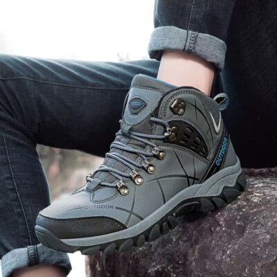 Waterproof Professional Outdoor High-Top Hiking Boots for Men & Women
