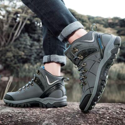 Waterproof Professional Outdoor High-Top Hiking Boots for Men & Women