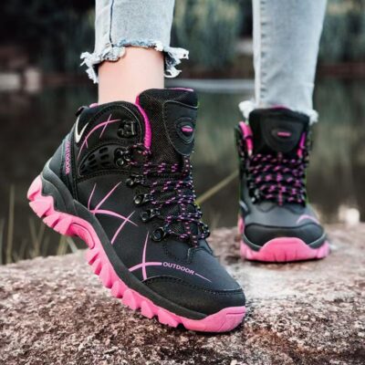 Waterproof Professional Outdoor High-Top Hiking Boots for Men & Women