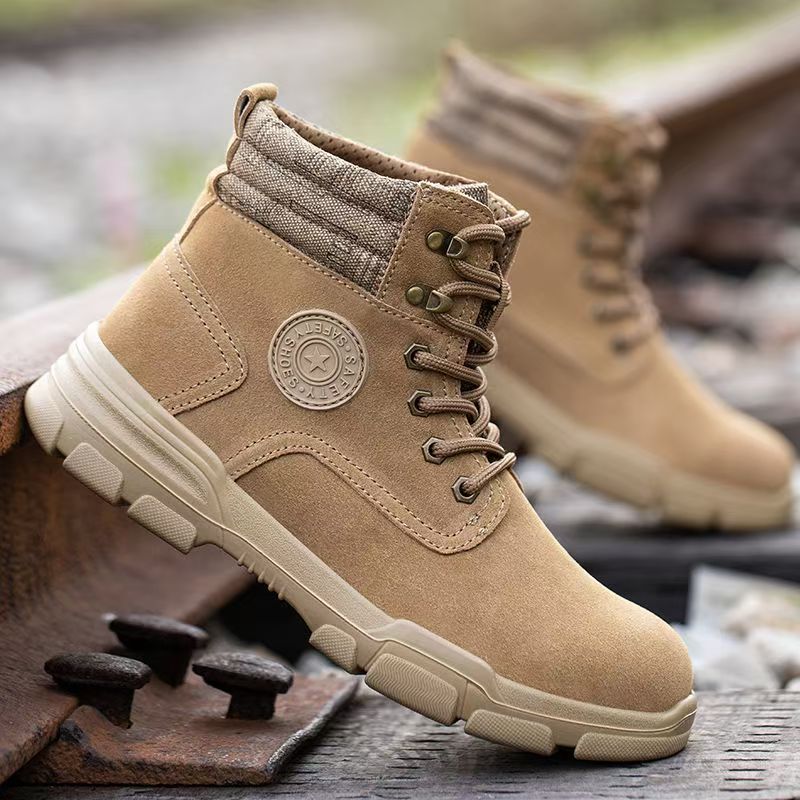 Lightweight Winter Lined Safety Boots for Men
