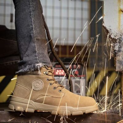 Lightweight Winter Lined Safety Boots for Men