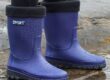 Waterproof Mid-Calf Men's Rain Boots with Soft Bottom