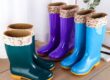 High-Top Waterproof Rain Boots for Women