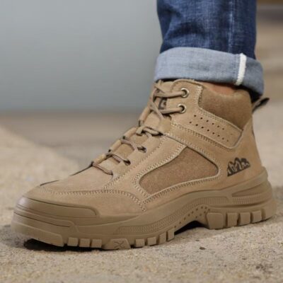 Winter insulated high-top men’s work boots