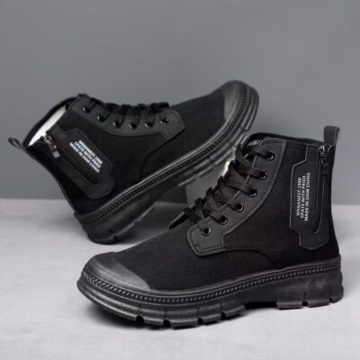 High-top breathable outdoor men’s work boots