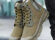 High-top breathable outdoor men’s work boots