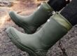 New Waterproof Slip-Resistant Drawstring Rain Boots for Men & Women