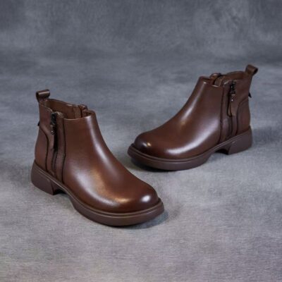 Autumn winter soft sole anti-slip british women Martin boots