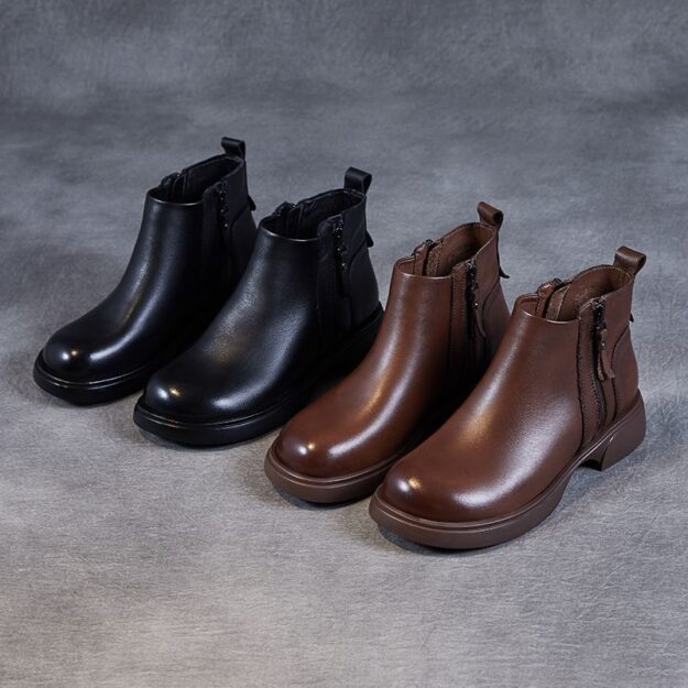 Autumn winter soft sole anti-slip british women Martin boots