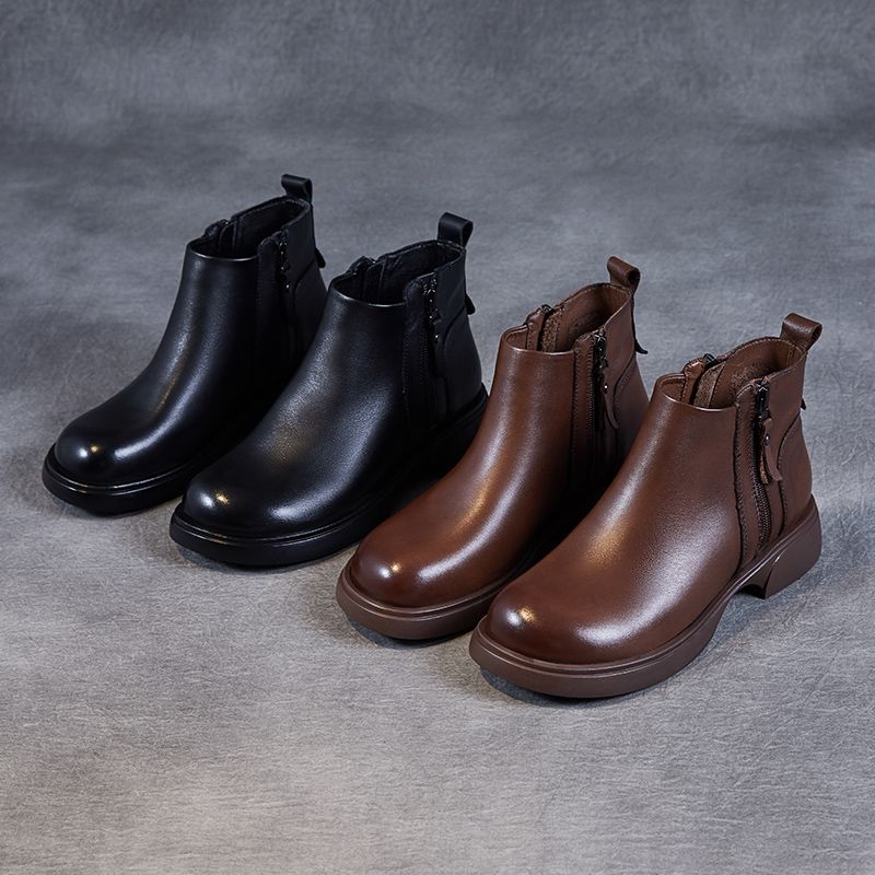 Autumn winter soft sole anti-slip british women Martin boots